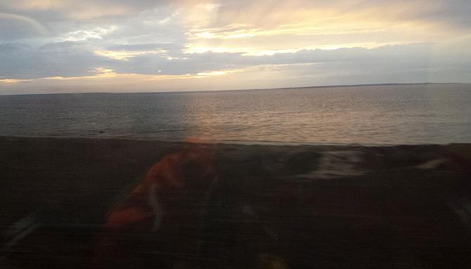 SunsetFromTheTrain