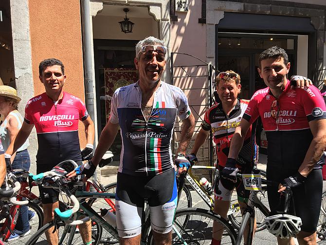 Andrea Finds Cyclists in Taormina, Sicily 1