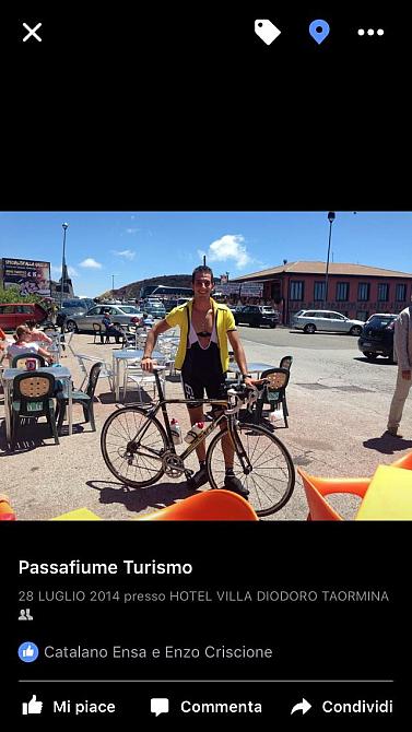 Andrea Finds Cyclists in Taormina, Sicily 2