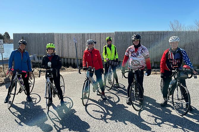 group on Susan's Netties ride