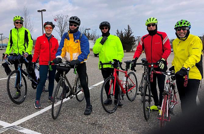 Ann's 1st Ride Leader Mentoring by Susan