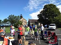 007 Riders and volunteers at lighthouse rest stop_crop