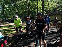 Bobby and His Group Getting Ready To Ride